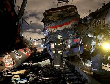 Πανικός στη Μόσχα: Σφοδρή σύγκρουση τρένων με τουλάχιστον 20 τραυματίες (φωτό, βίντεο)